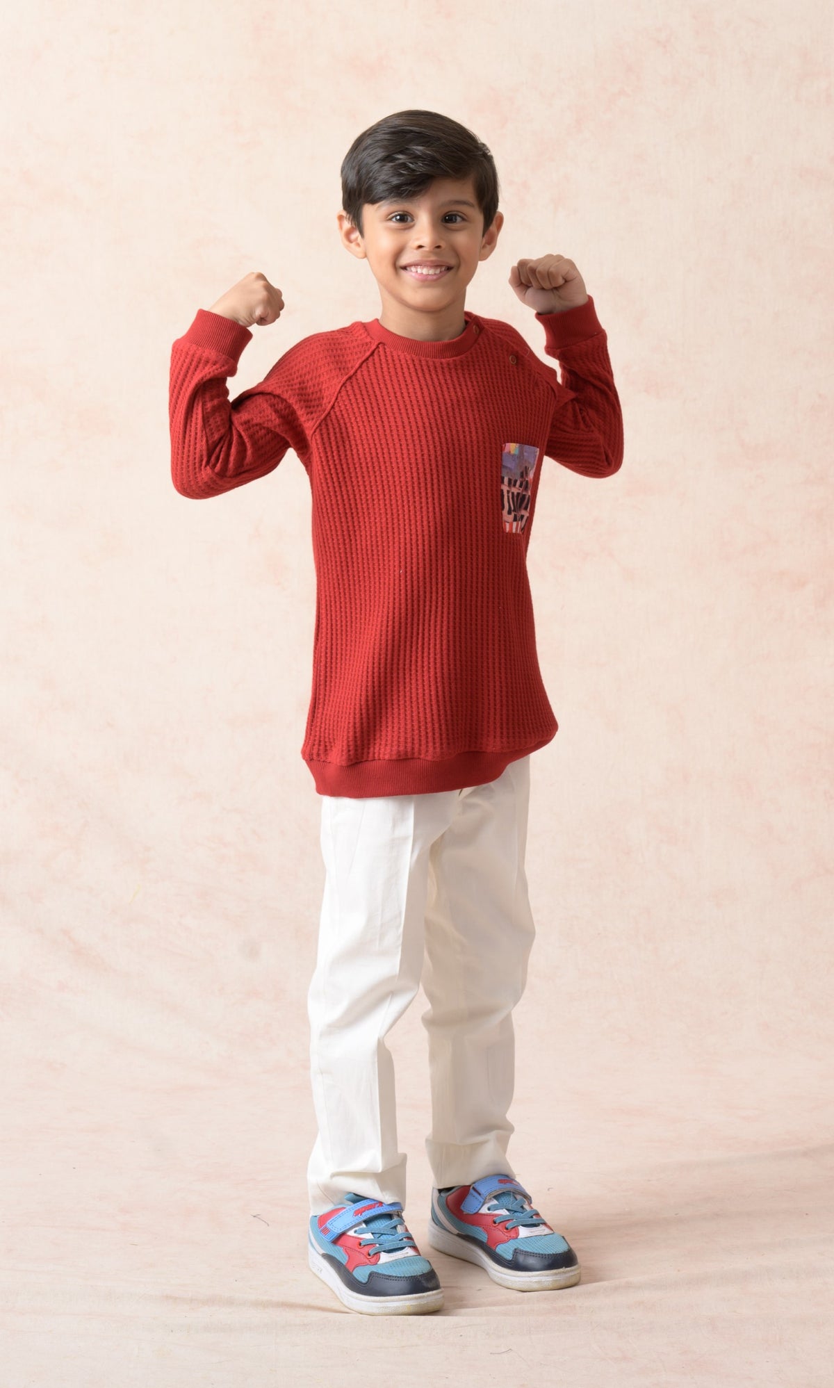 Multicolored twinning set for Mom + Son image 12