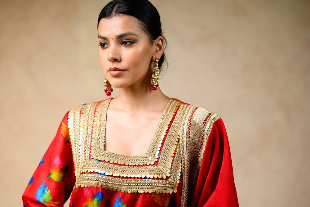 Suit With Palazzo, Dupatta image 12