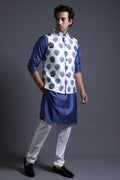 Aakar Nehru Jacket With Kurta Pyjama