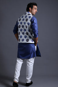 Aakar Nehru Jacket With Kurta Pyjama