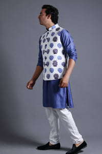 Aakar Nehru Jacket With Kurta Pyjama