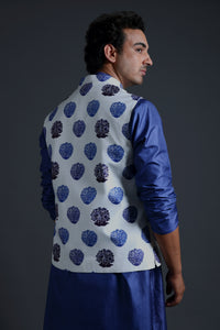 Aakar Nehru Jacket With Kurta Pyjama