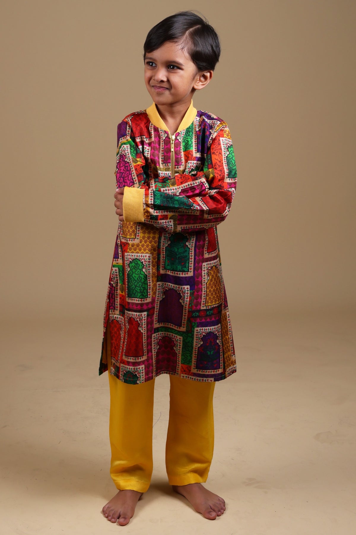 Bomber kurta with pyjama