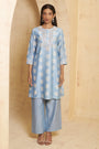 Chinar Hand Embroidered Kurta With Pant
