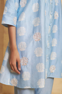 Gulshan Hand Embroidered Pintuck Kurti With Pant