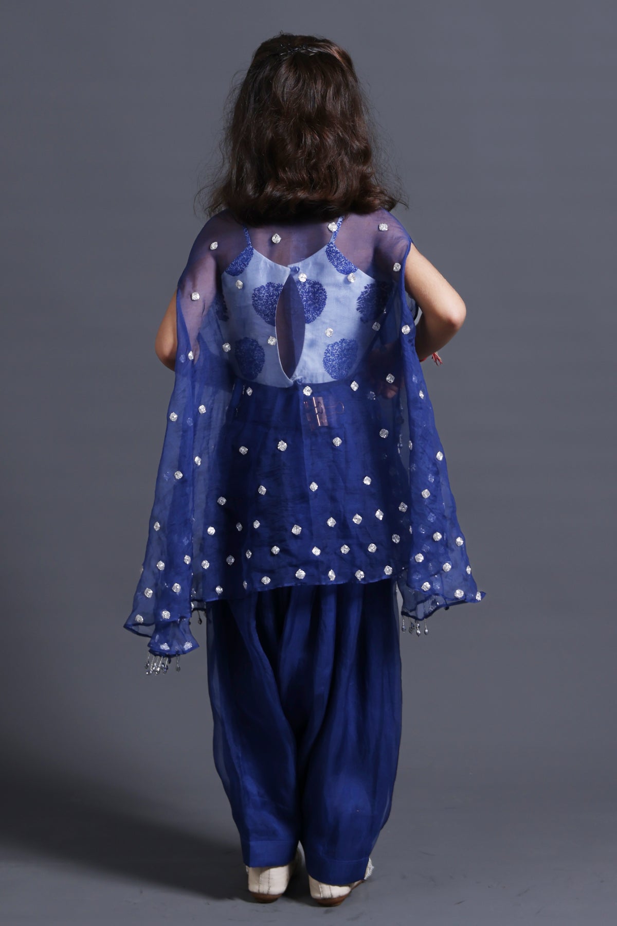 Hand Embroidered Dhoti Set