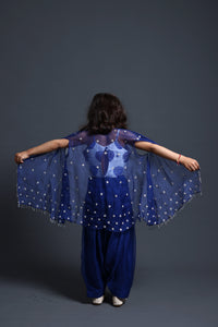 Hand Embroidered Dhoti Set