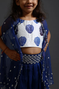 Hand Embroidered Dhoti Set