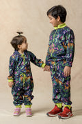 Jacket With Jogger twinning set for Mom + Daughter + Son