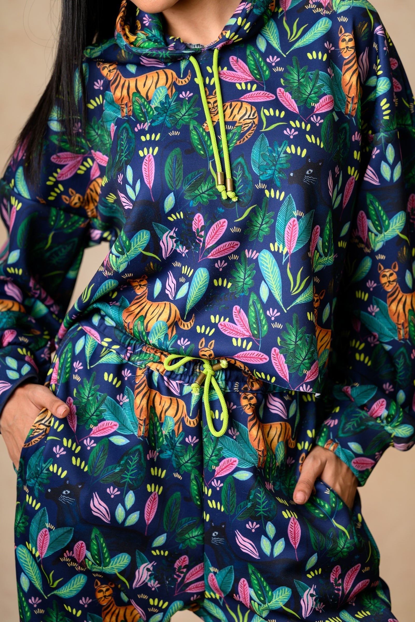 Jacket With Jogger twinning set for Mom + Daughter + Son
