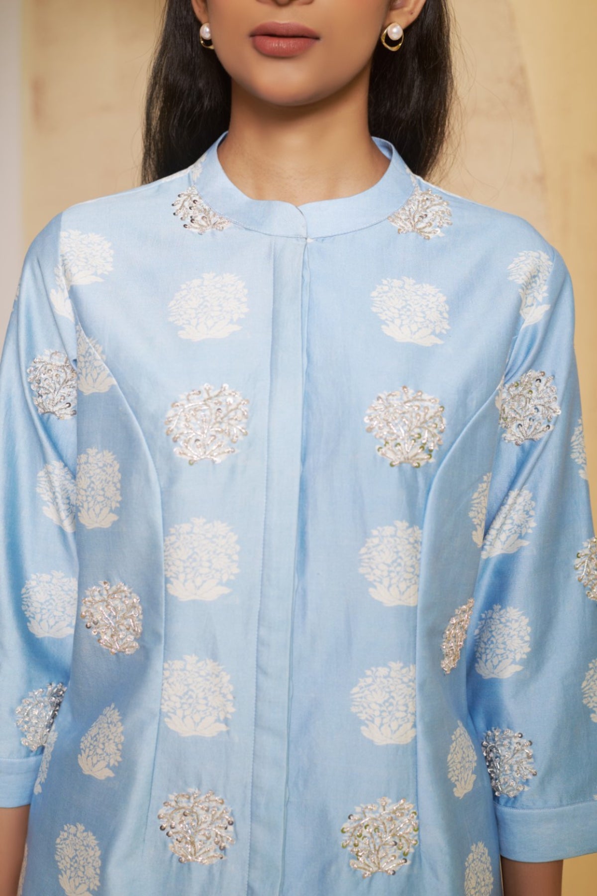 Meher Hand Embroidered Coord Set