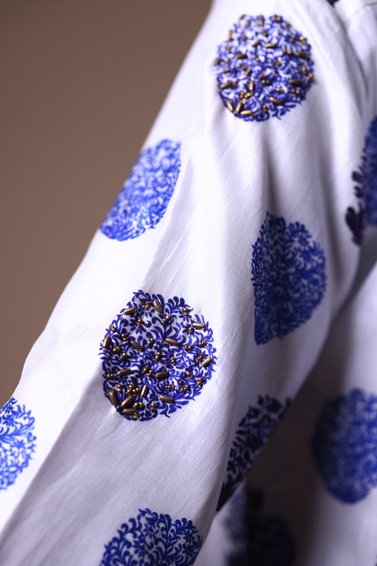 Pihu Hand Embroidered Pintuck Kurti With Pant