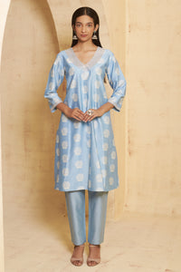 Vasanti Hand Embroidered Marori Work Kurta With Pant