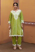 Vruksha Handcrafted Dori Cut Work Kurta Set