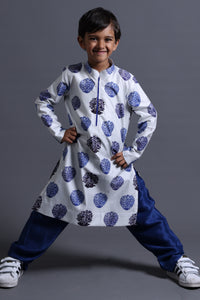Zipper Kurta With Pyjama