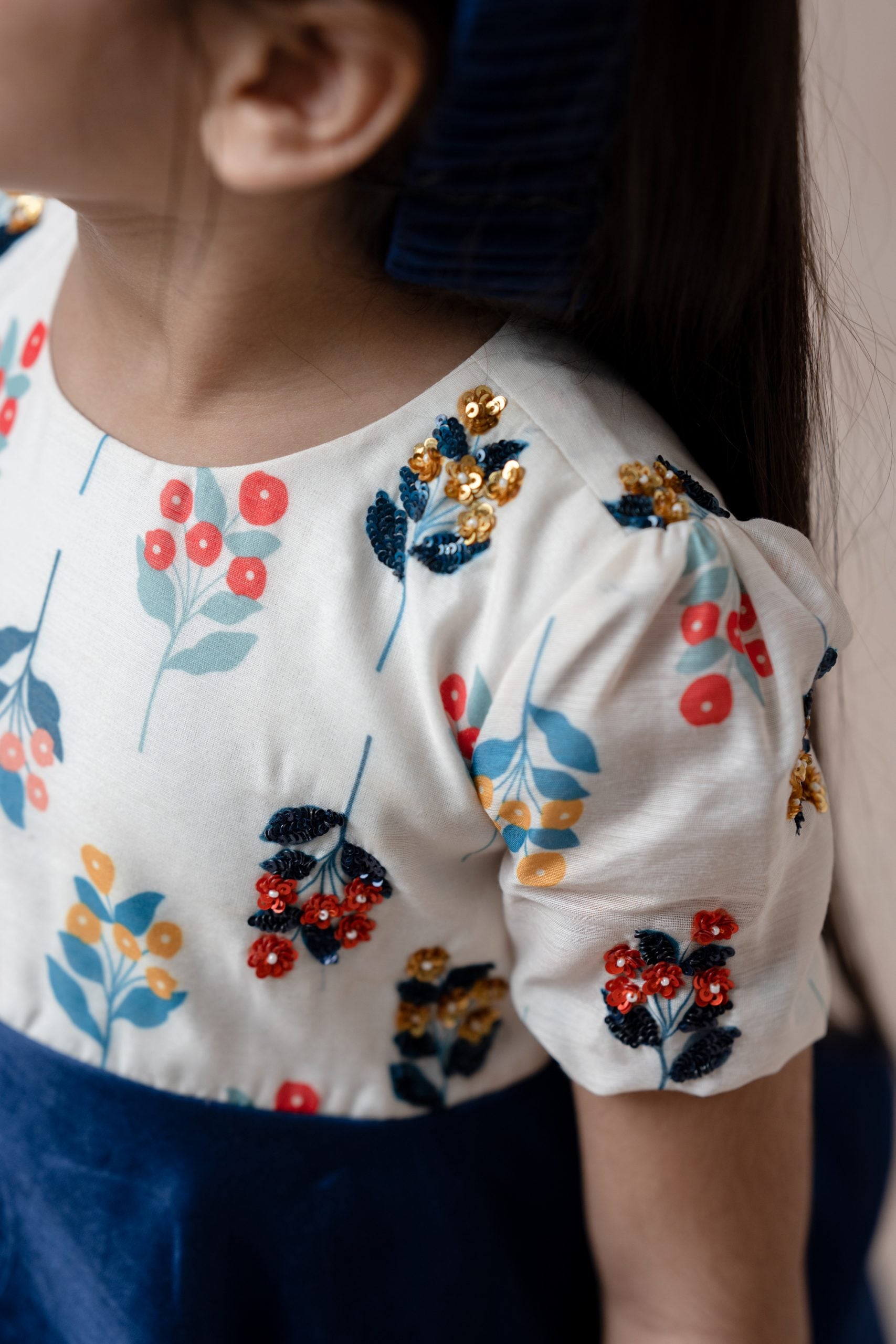 Handembroidered frock image 4