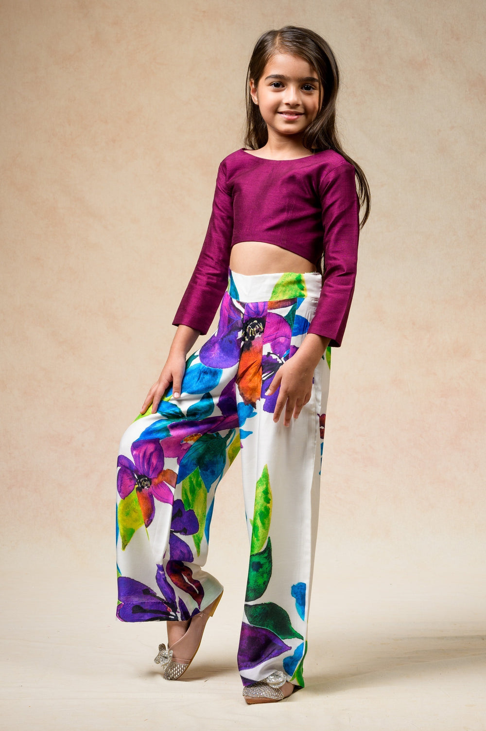 Crop Top With Pants twinning set for Mom + Daughter image 12