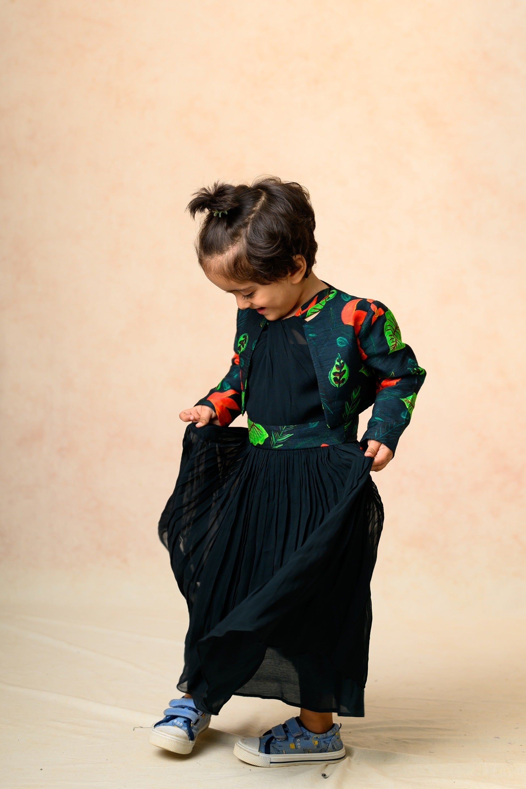 Twisted Neck Dress With Jacket image 5