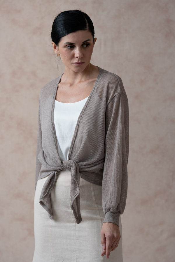 Oatmeal mid length Cover-up image 3