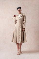 Rodeo Dust Long Wrap Coat image 2