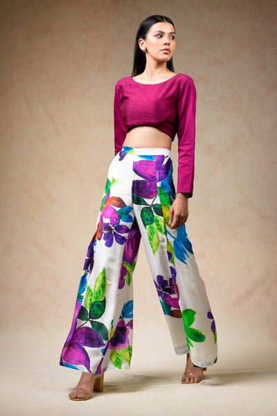 Crop Top With Pants twinning set for Mom + Daughter image 3