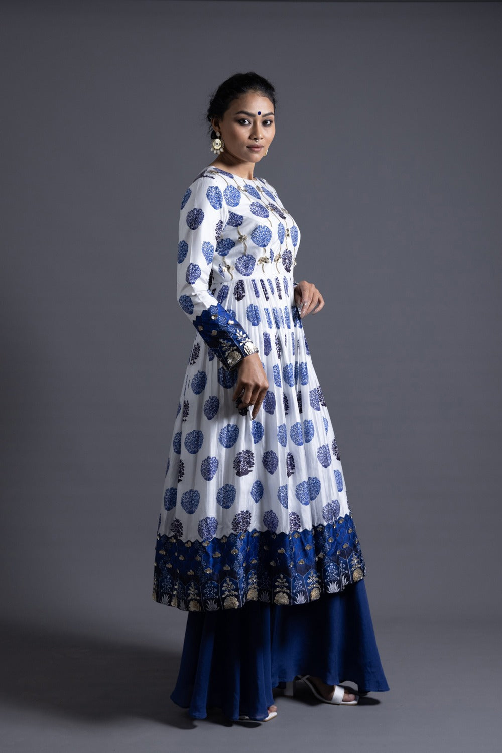 Anarkali With Sharara, Dupatta image 6