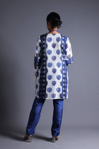 Pleated Kurti With Pant image 3