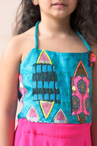 Arya silk lehenga image 6