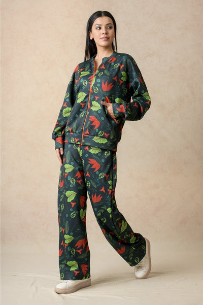 Flaming Lily print twinning set for Mom + Daughter image 4