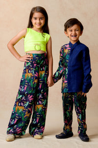 Buckle top with pants image 6