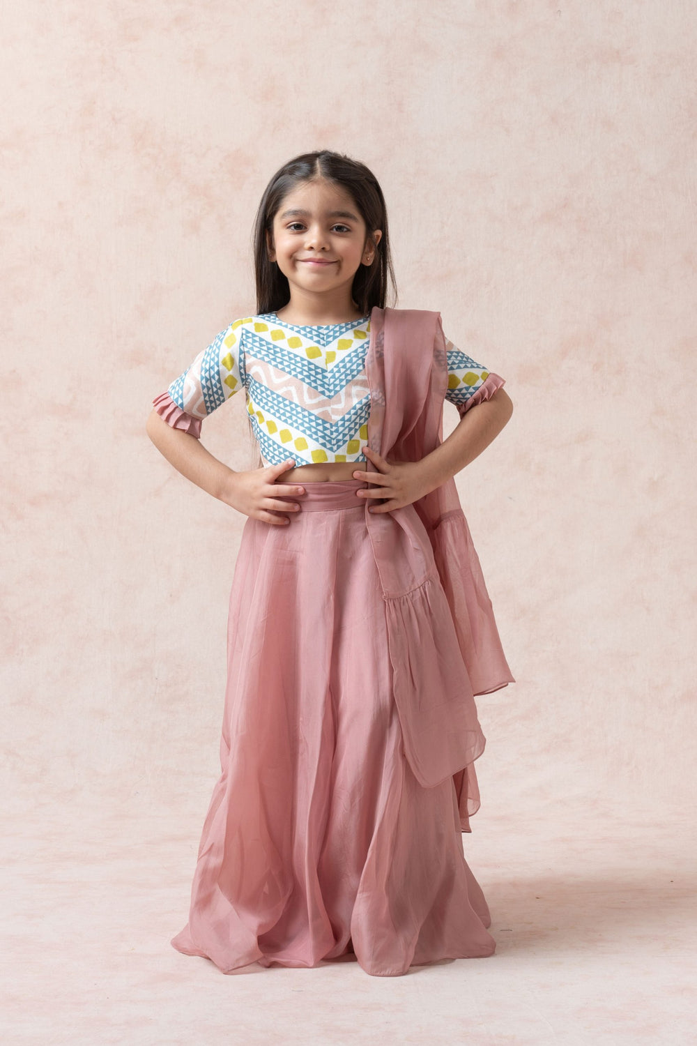 Cotton silk twinning set for Sister + Brother image 1