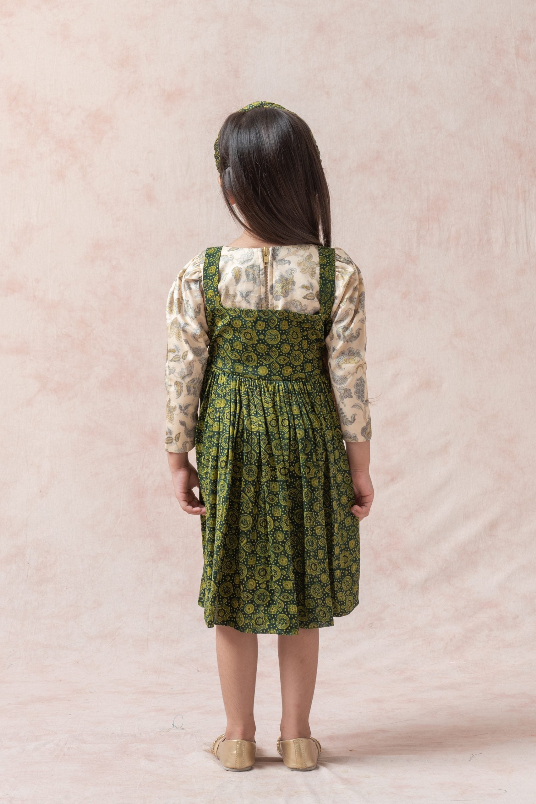 Ajrakh Print Twinning Set for Mom + Daughter image 11