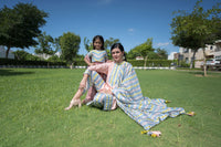 Cotton silk Set for Mom + Daughter + Son image 10