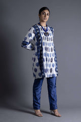 Neeli Buti Print twinning set for Mom + Daughter image 3