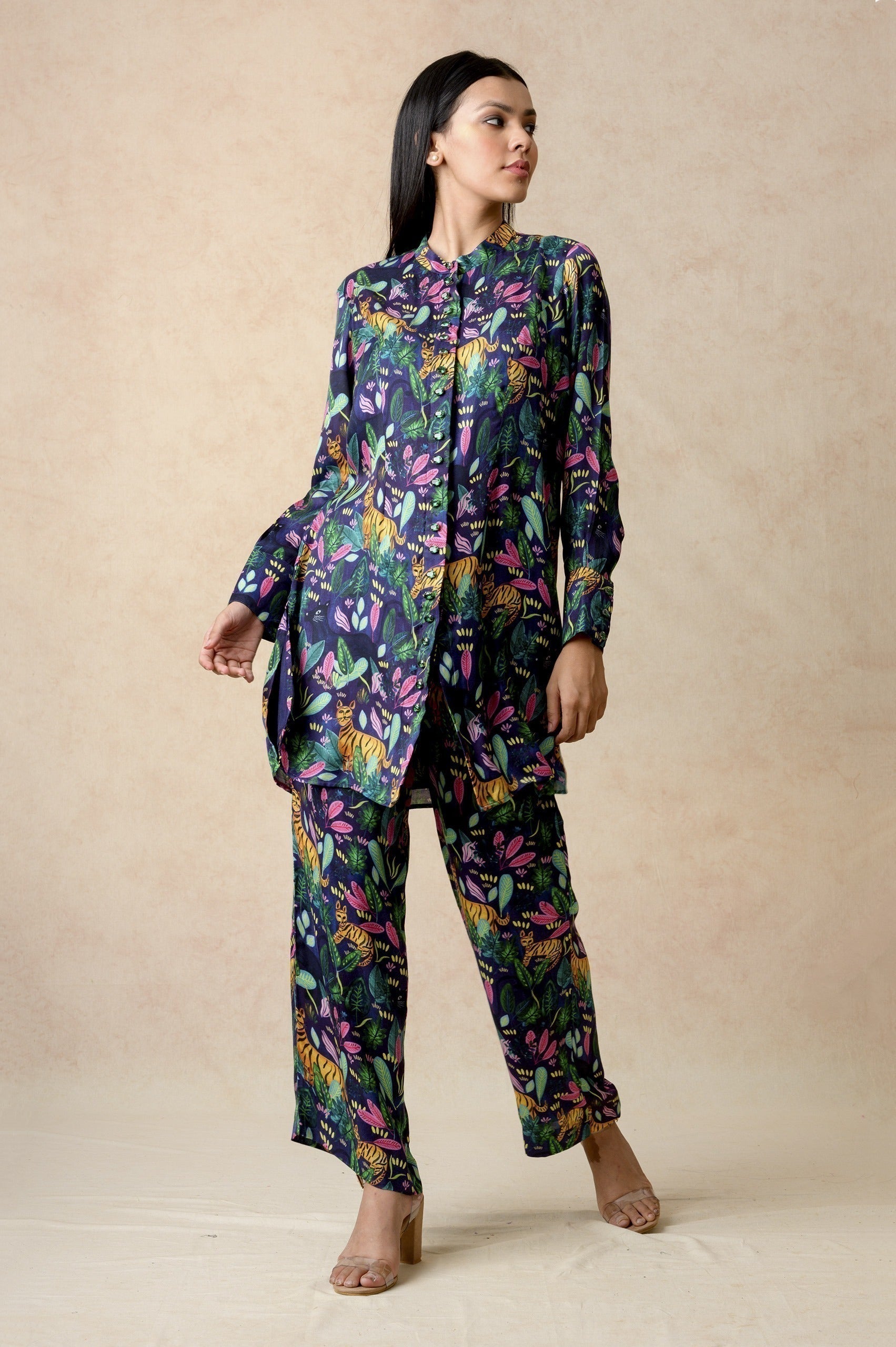 Stone Embellished twinning set for Mom + Son image 4