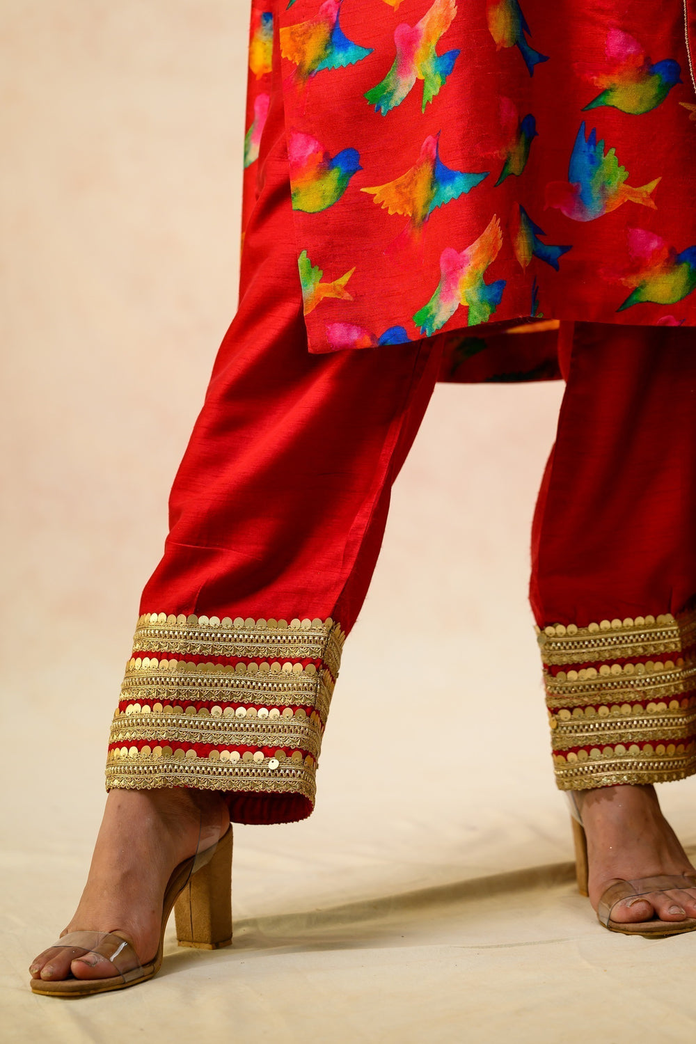 Suit With Palazzo, Dupatta image 6