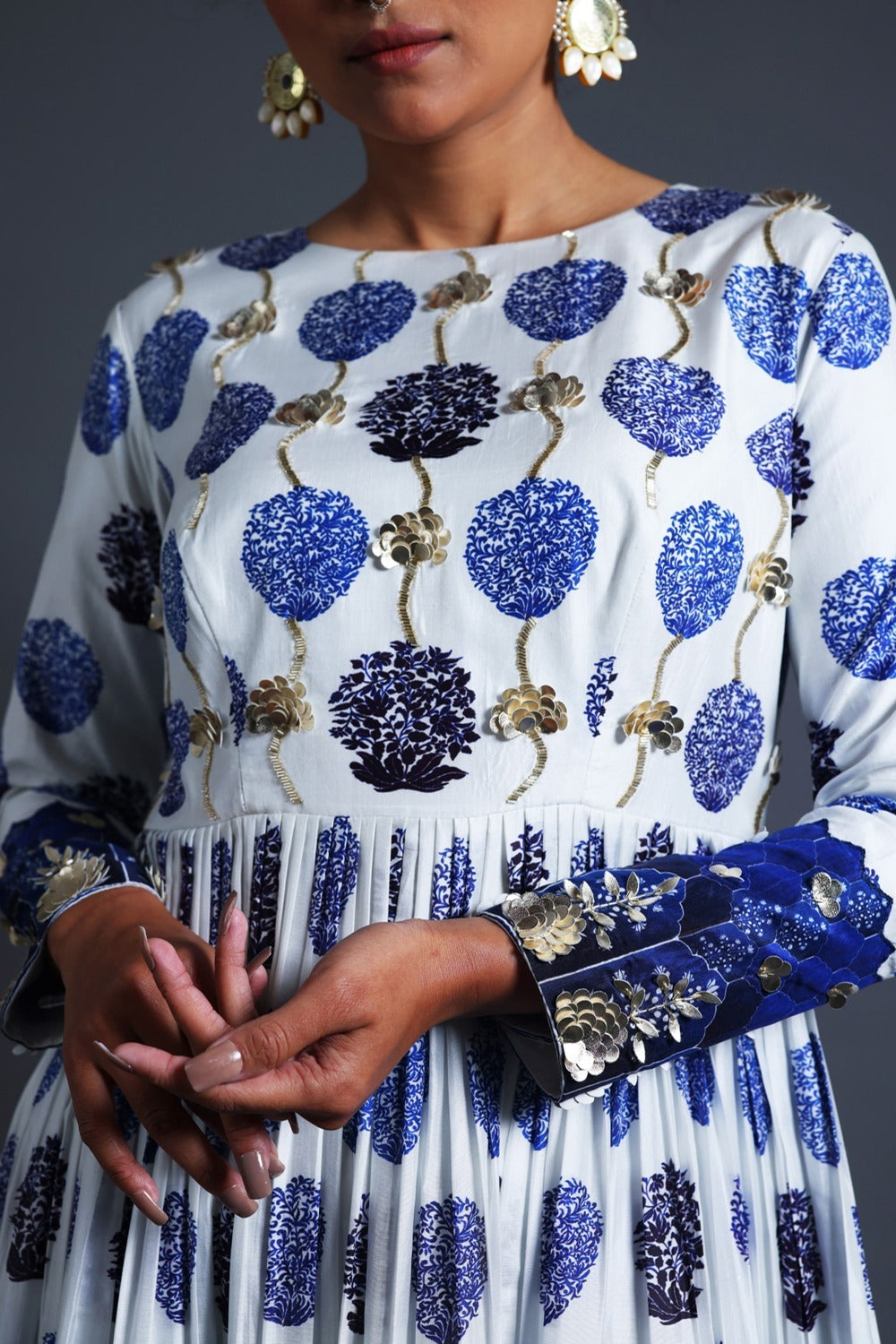 Anarkali With Sharara, Dupatta image 4