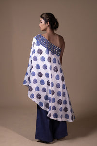 Off Shoulder Tunic With Palazzo image 5