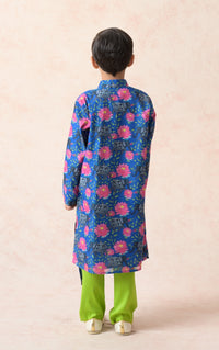 Lapis blue twinning set for Mom + Daughter + Son image 25