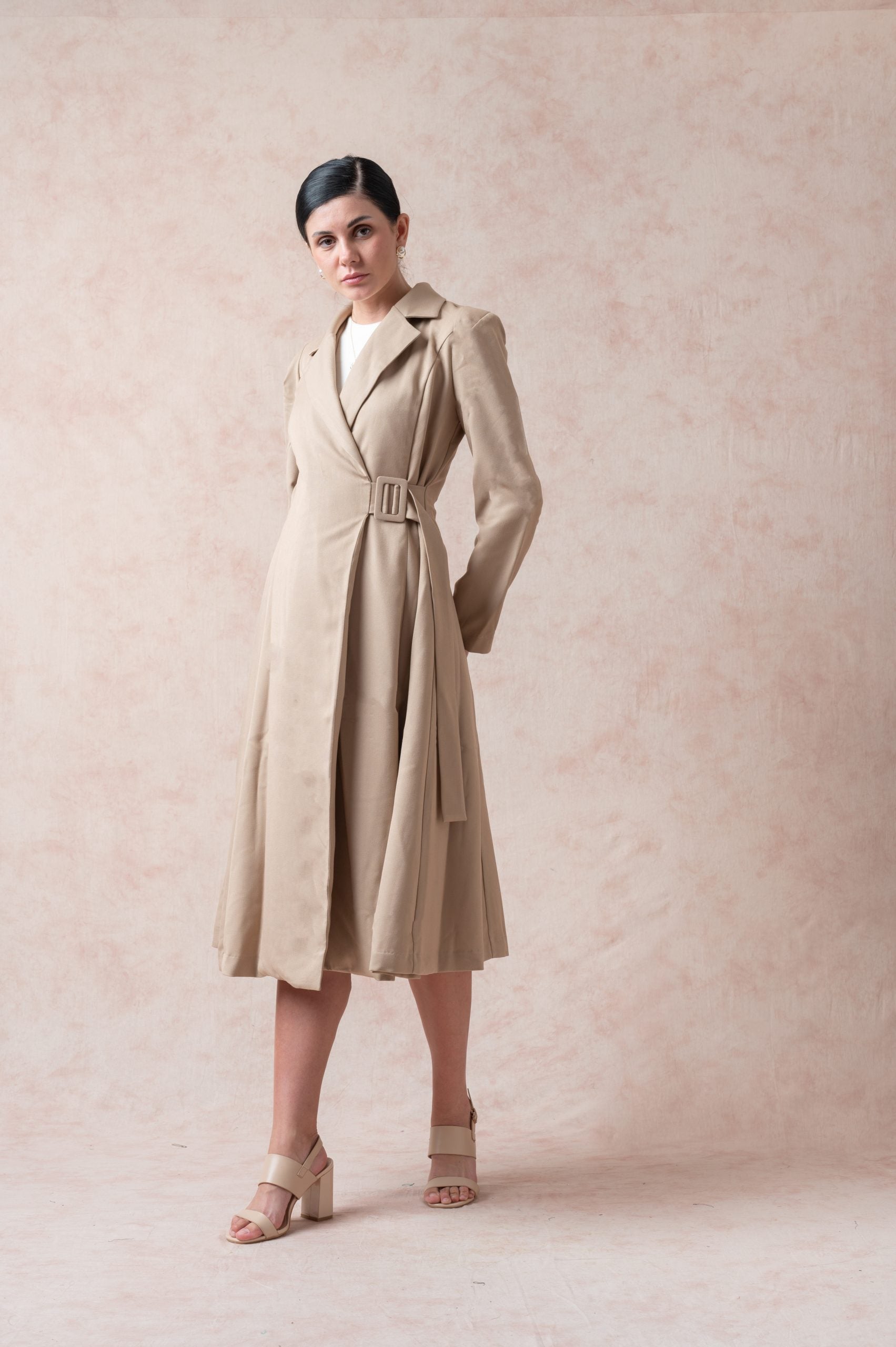Rodeo Dust Long Wrap Coat image 3
