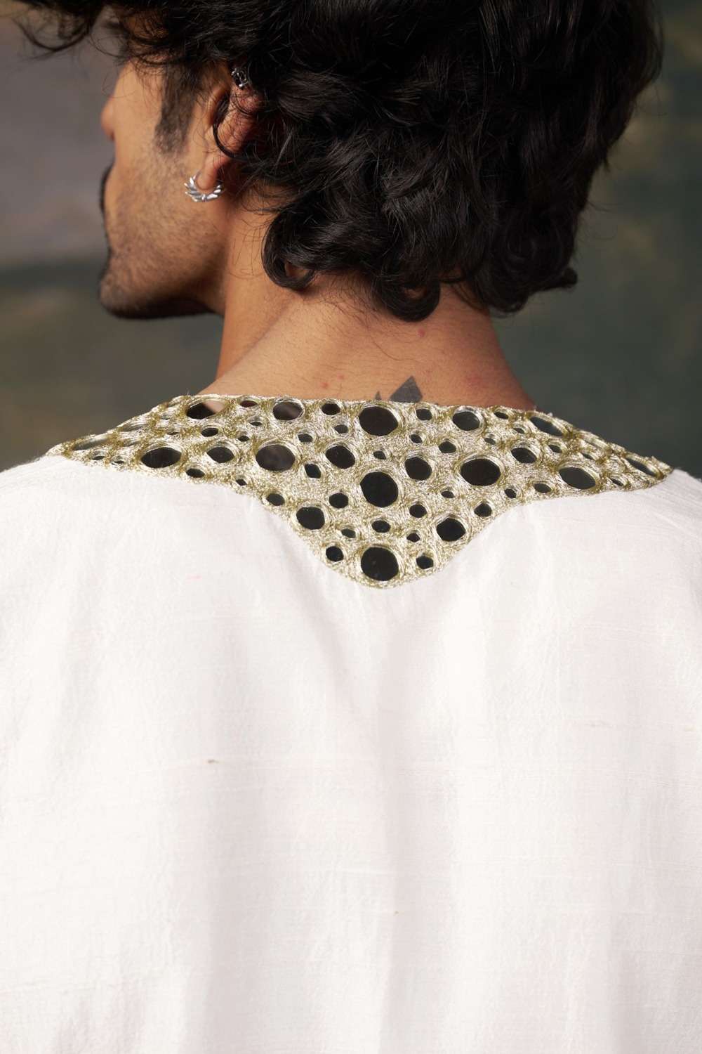 Mirror Work Kurta with Matching Pyjama image 6