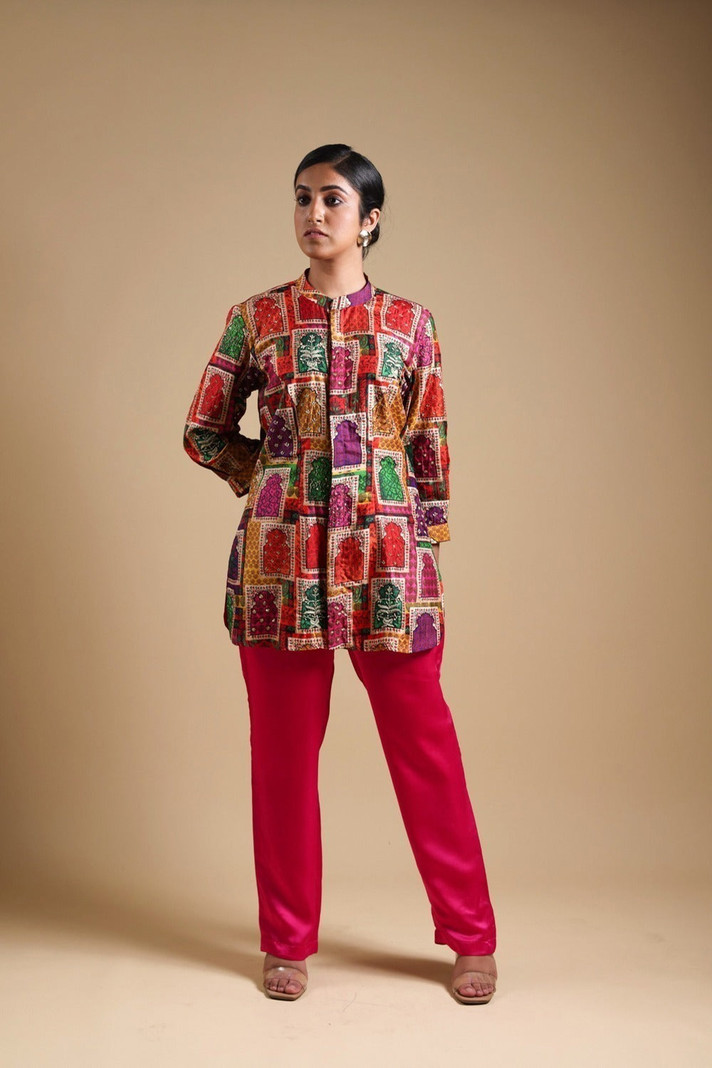 Hand-Embroidered Co-ord Set image 0