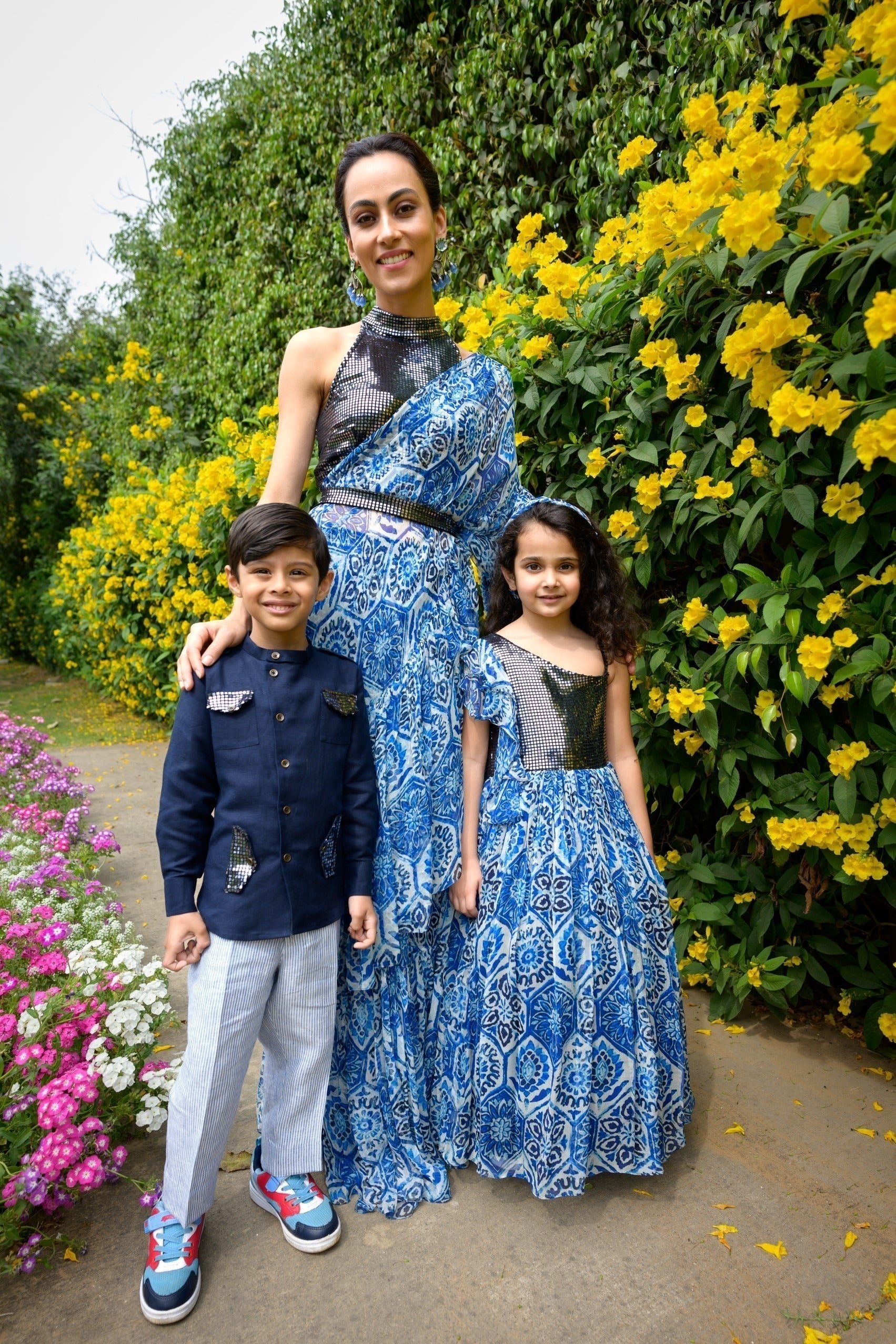 Maya metallic gown image 9