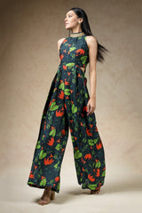 Hand Embroidered Flared Jumpsuit image 2