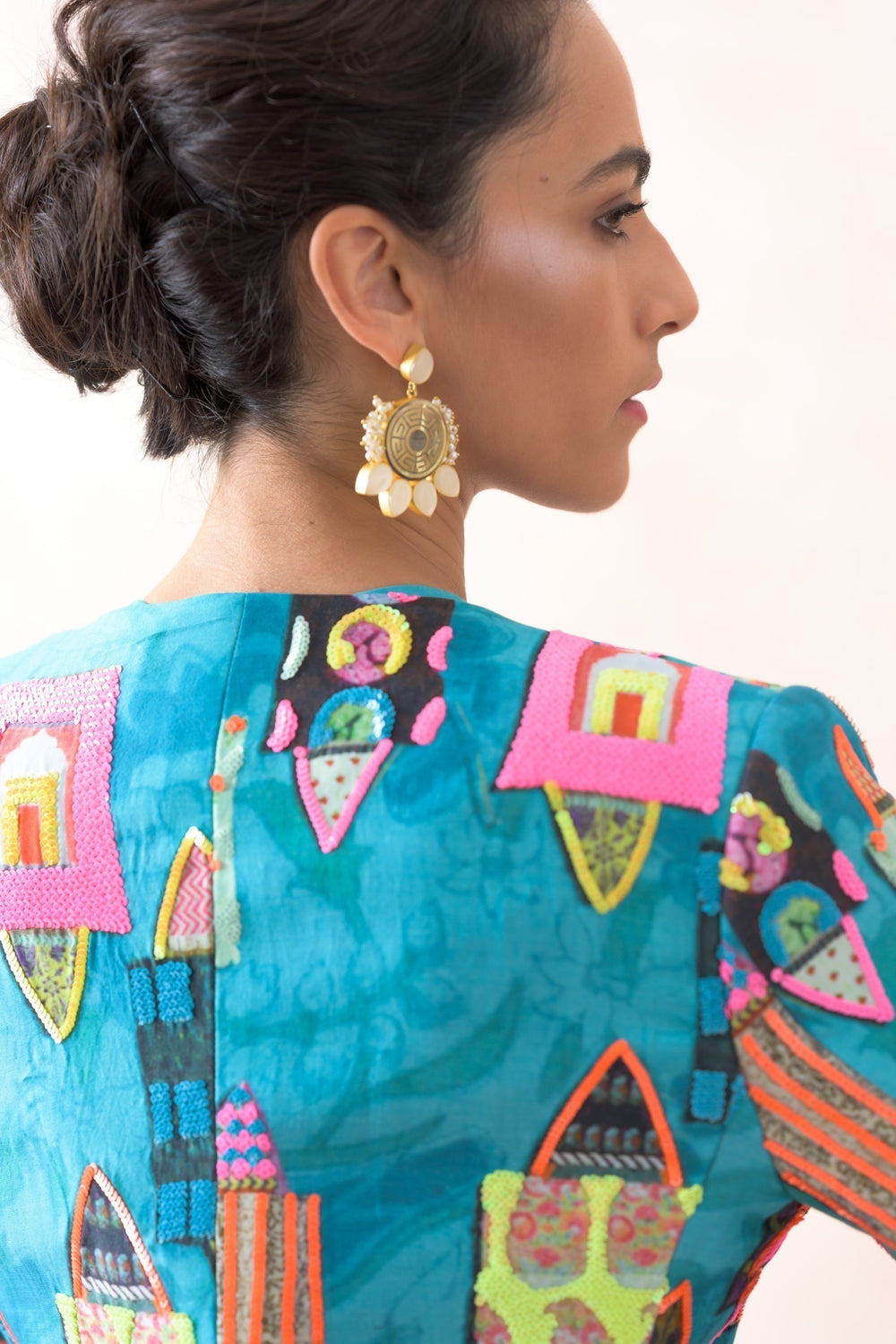 Ayra silk jacket lehenga image 14