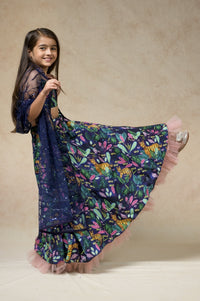Multicolor jungle print twinning set for Mom + Daughter image 15