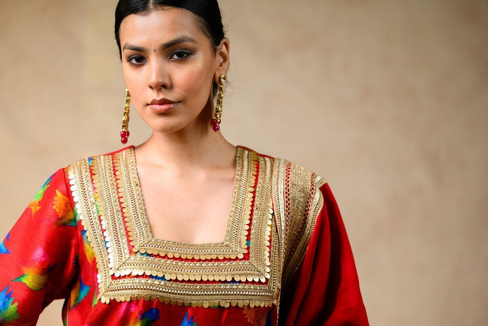 Suit With Palazzo, Dupatta image 11