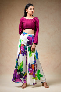 Crop Top With Pants image 1