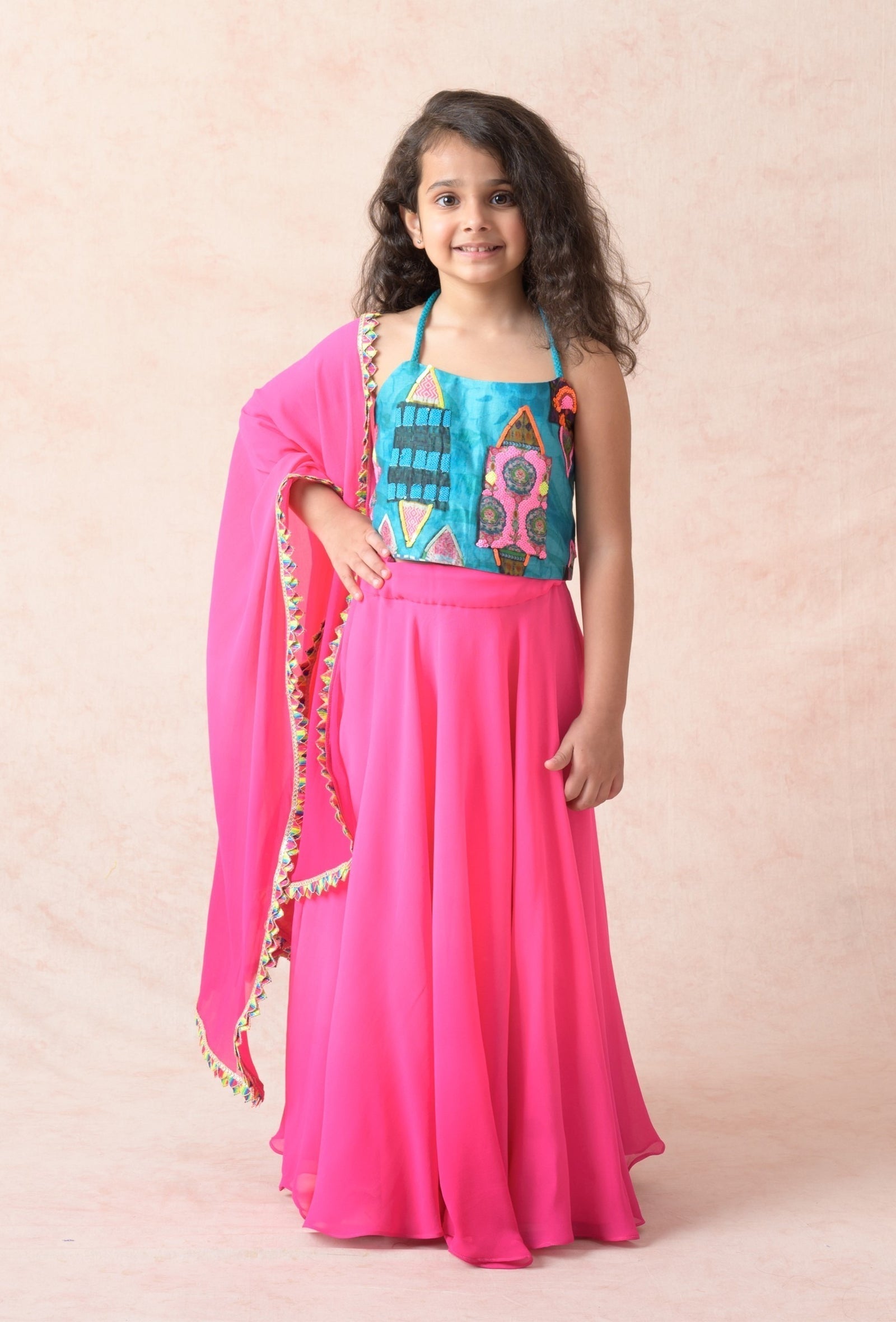 Arya silk lehenga image 0