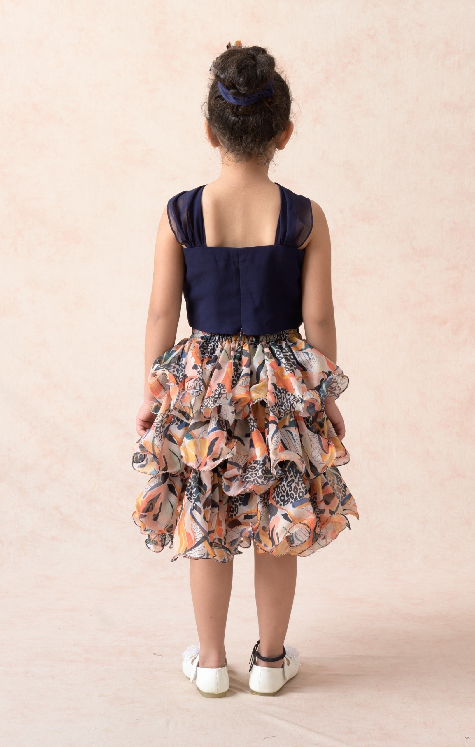 Top with ruffle skirt image 4
